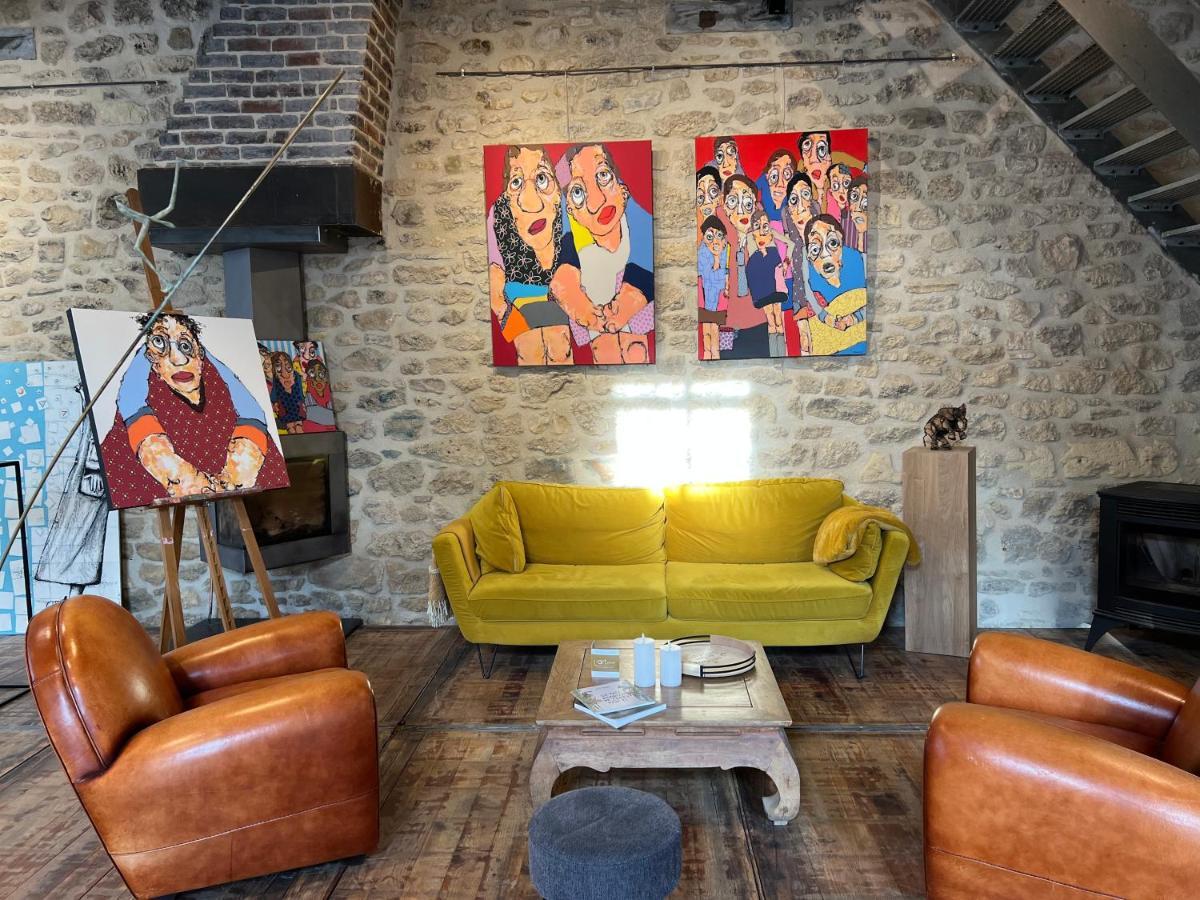 L'Artelier Dans Ma Cour Bed and Breakfast Hermonville Εξωτερικό φωτογραφία
