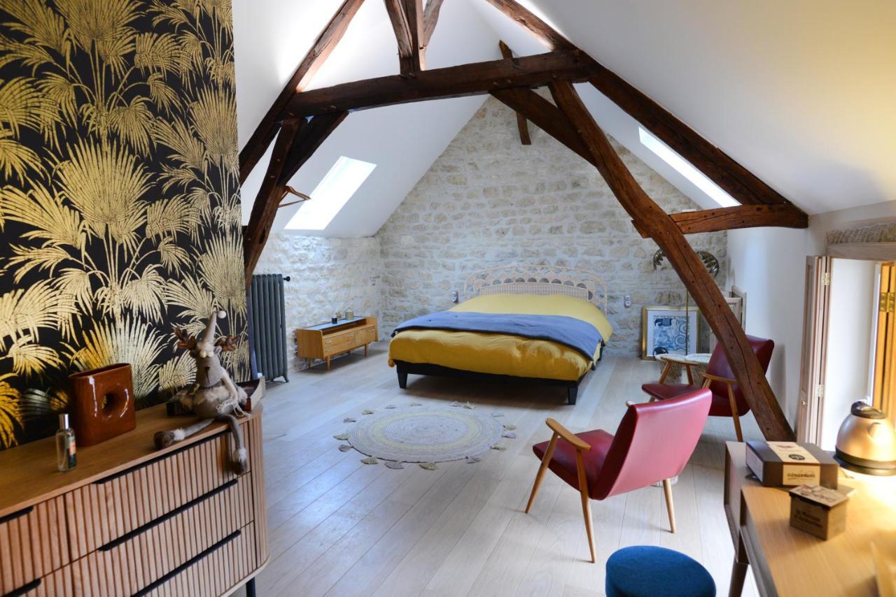 L'Artelier Dans Ma Cour Bed and Breakfast Hermonville Εξωτερικό φωτογραφία